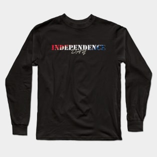 Independence Day, fourth of july, flag, gift Long Sleeve T-Shirt